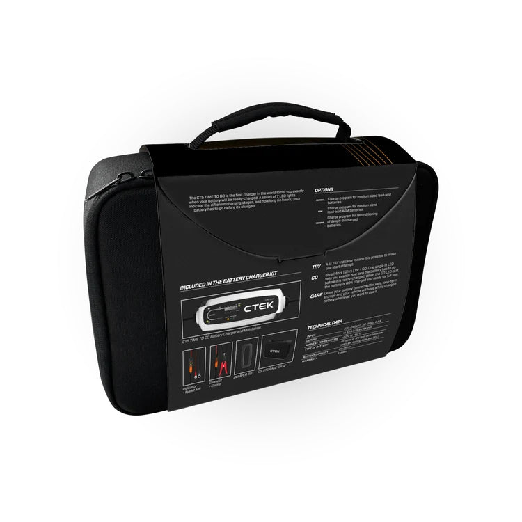 CTEK CT5 Time To Go Battery Charger Kit