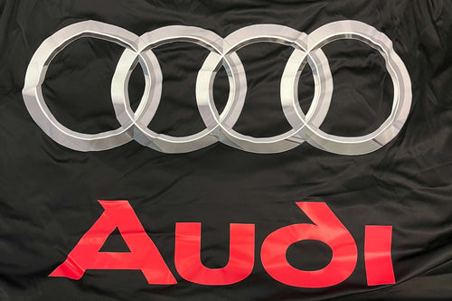 'Love Me Again' Showroom Reveal Cover - Audi Logo
